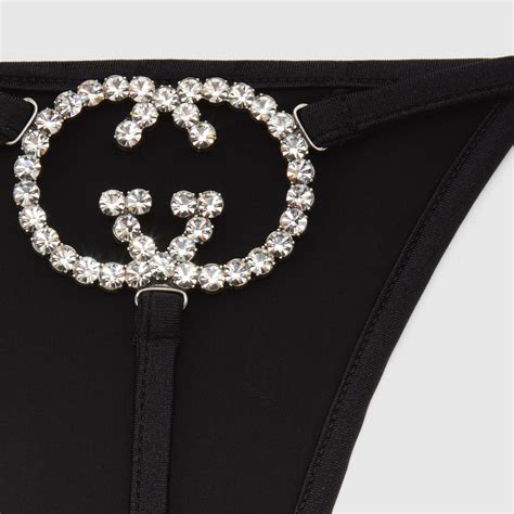 gucci swimsuit g string|women gucci bikini.